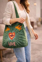 VELVET SUZANI EMBROIDRED BAGS