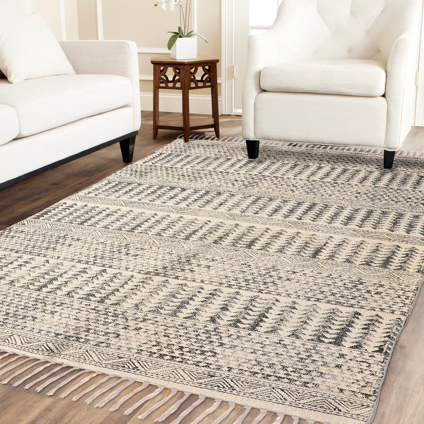 Indian cotton rugs