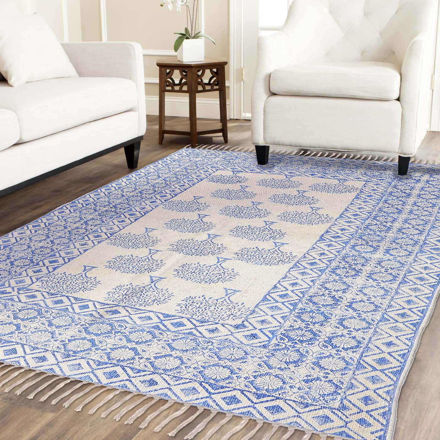 Indian cotton rugs