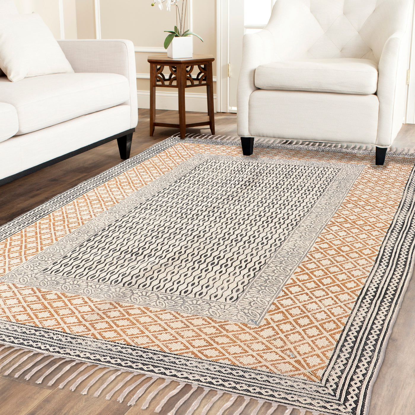 Indian cotton rugs