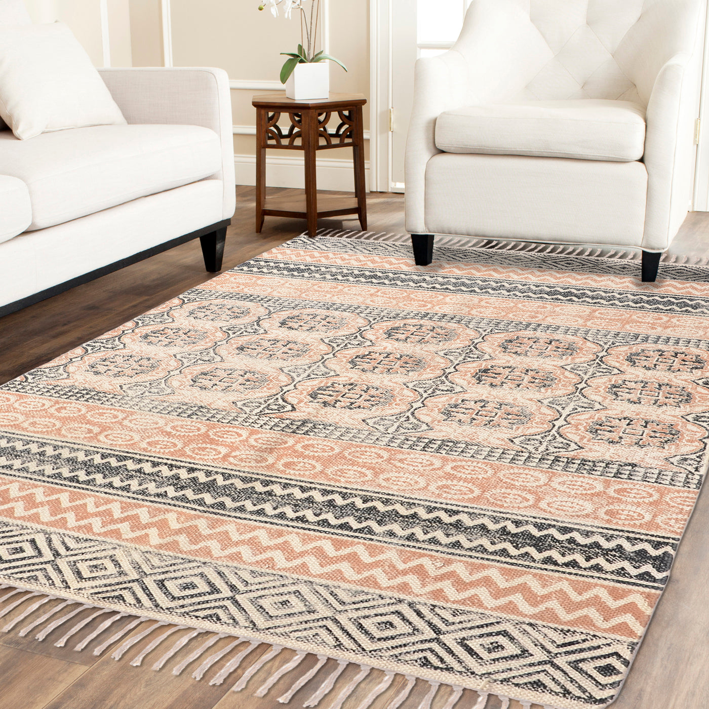 Indian cotton rugs