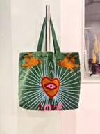 VELVET SUZANI EMBROIDRED BAGS