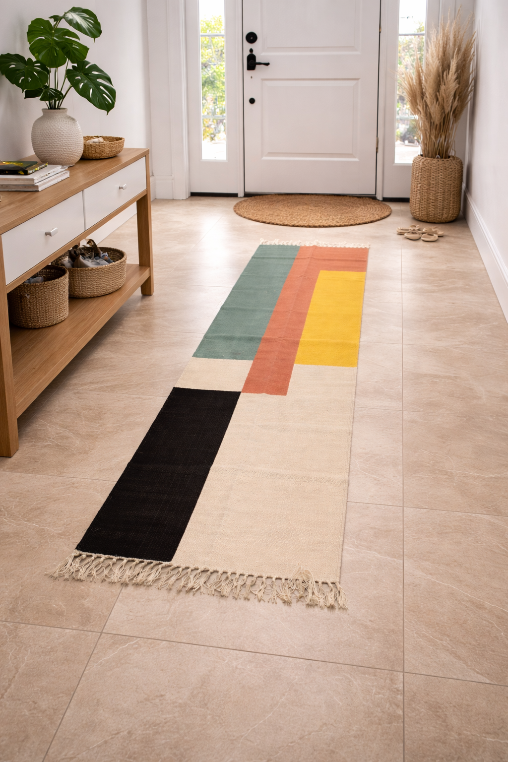 Cotton floor runner