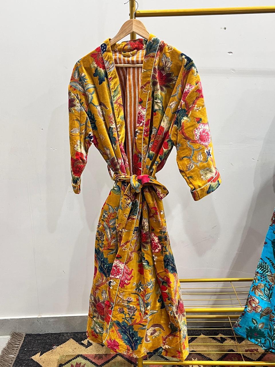 velvet kimonos