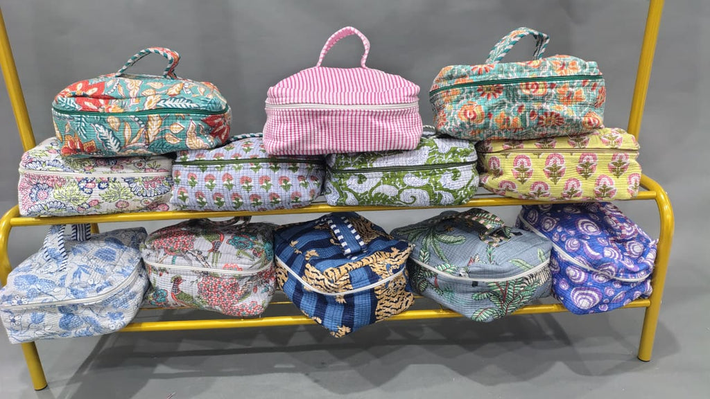 cotton make up box