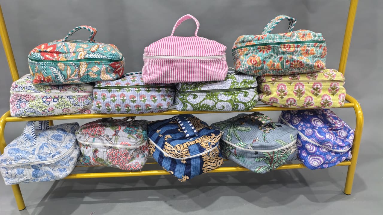 cotton make up box