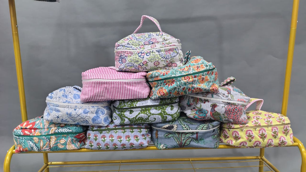 cotton make up box