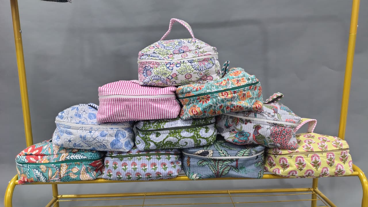 cotton make up box