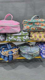 cotton make up box