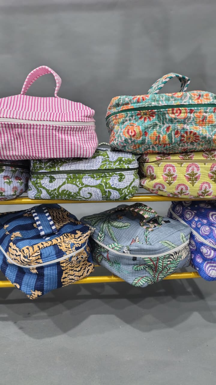 cotton make up box