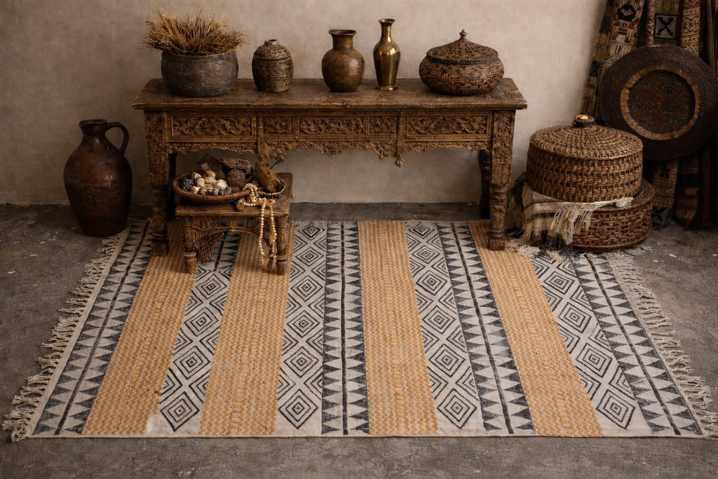 Indian cotton rugs