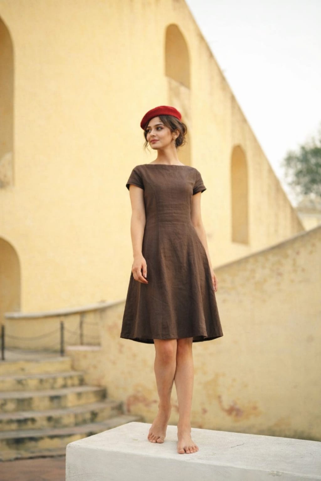 linen dress