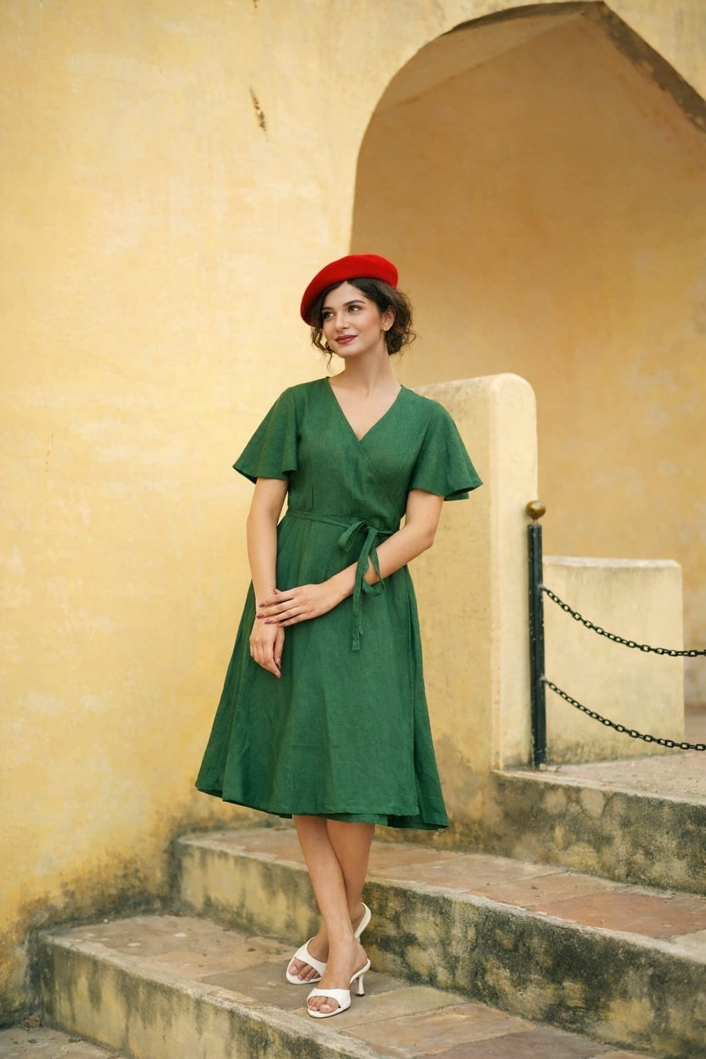 linen dress
