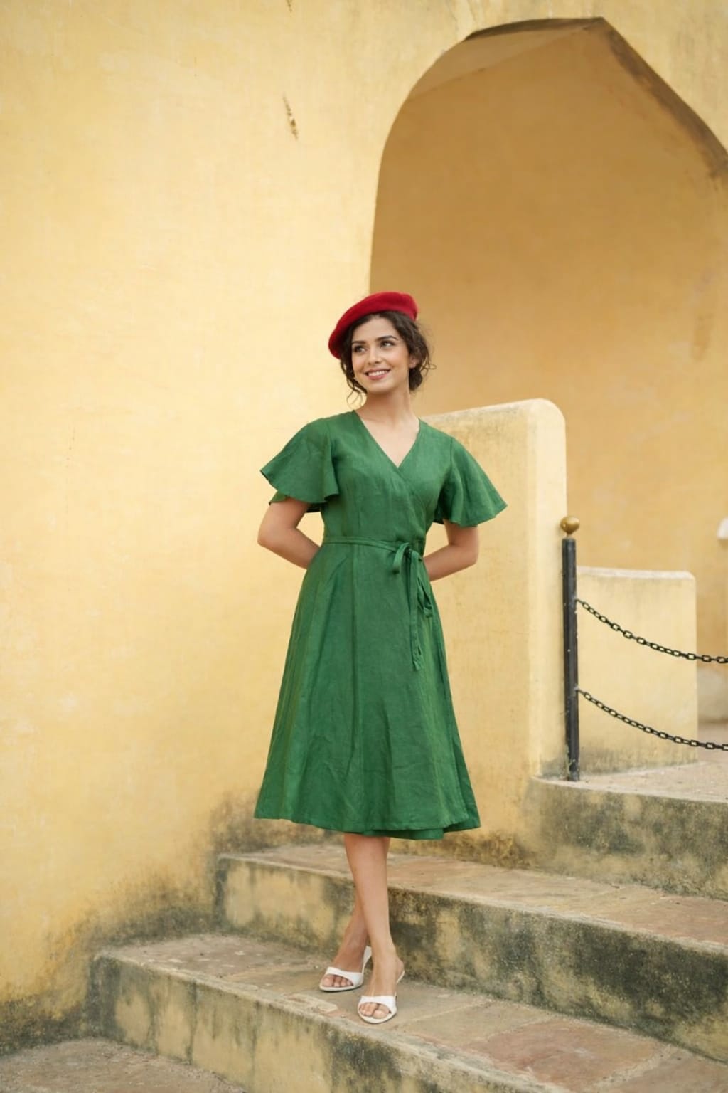 linen dress