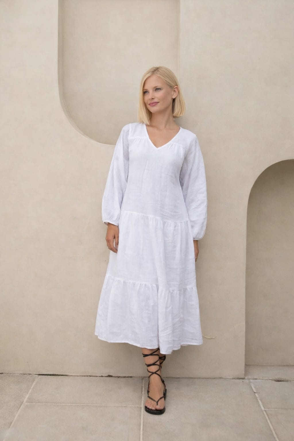 linen dress