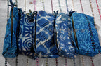 indigo kantha pencil case