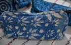 indigo kantha pencil case