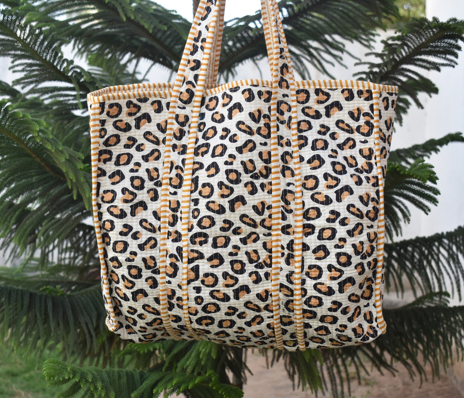 cotton quilted bags