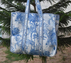 cotton quilted bags