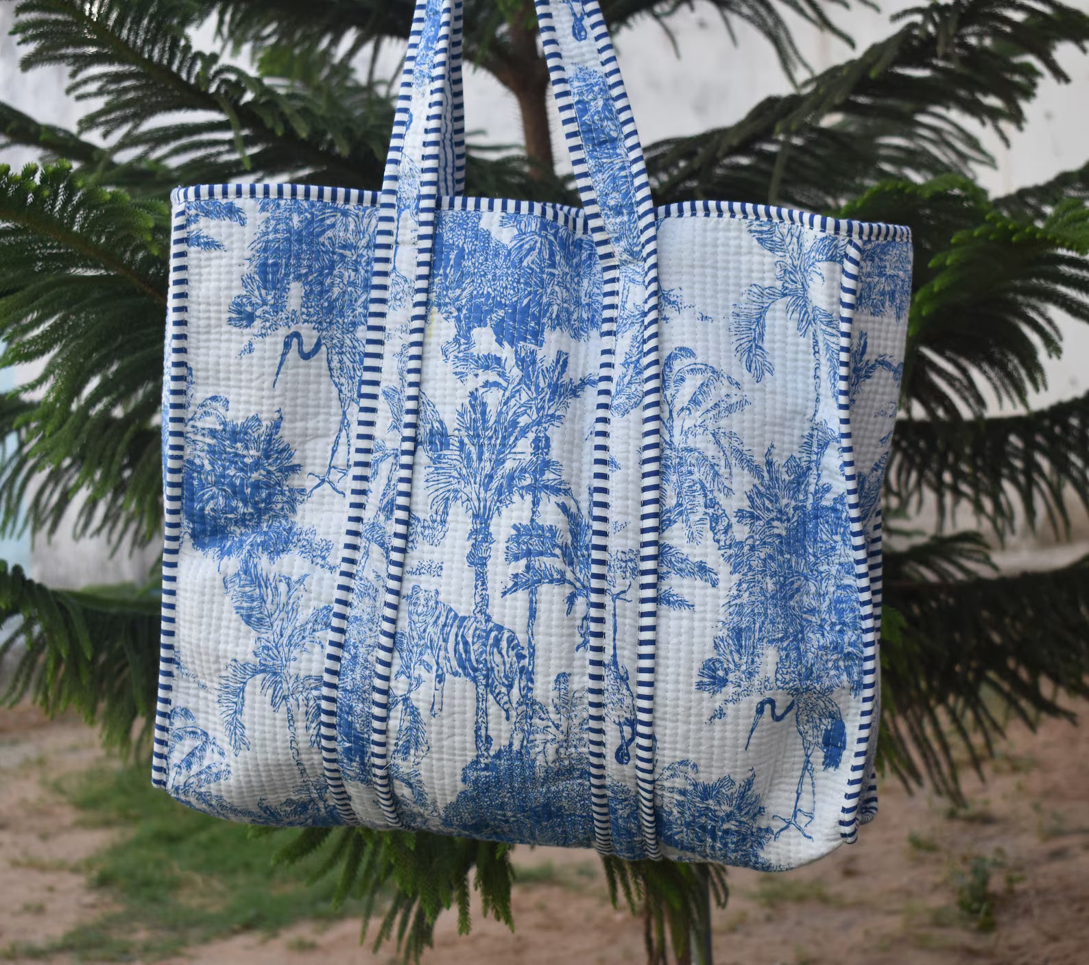 cotton quilted bags