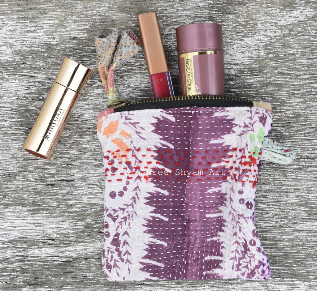 kantha small pouches