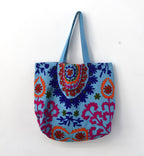cotton suzani embroidery bags