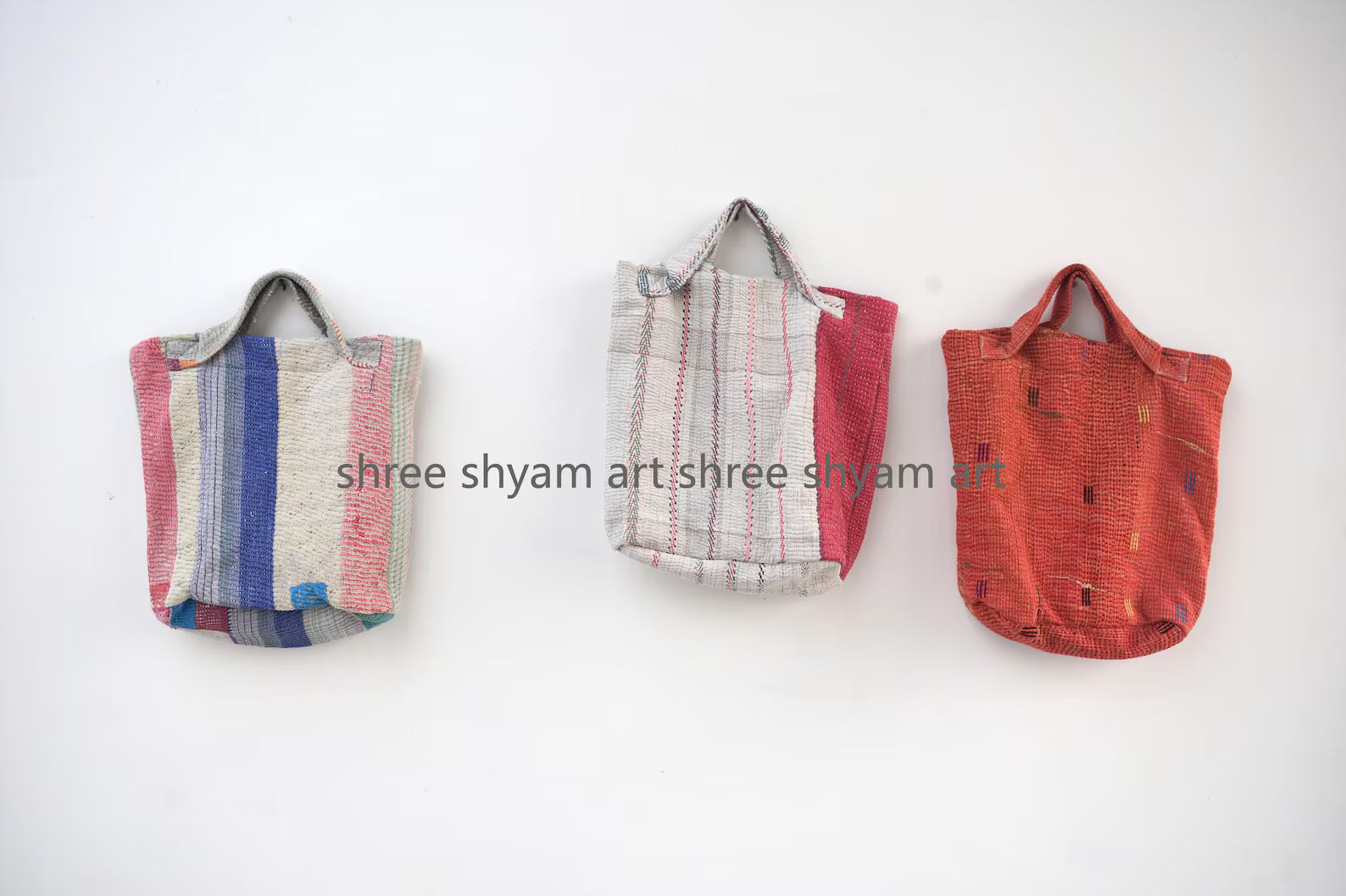 vintage kantha bags