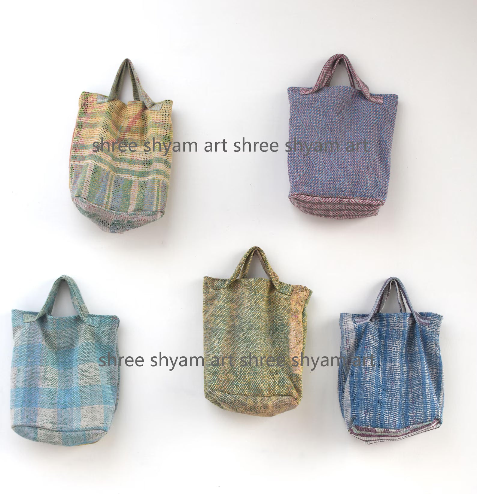 vintage kantha bags