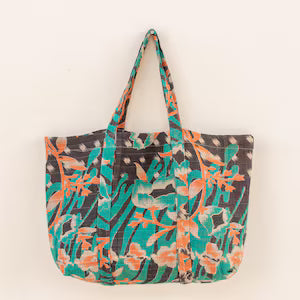vintage kantha large bags