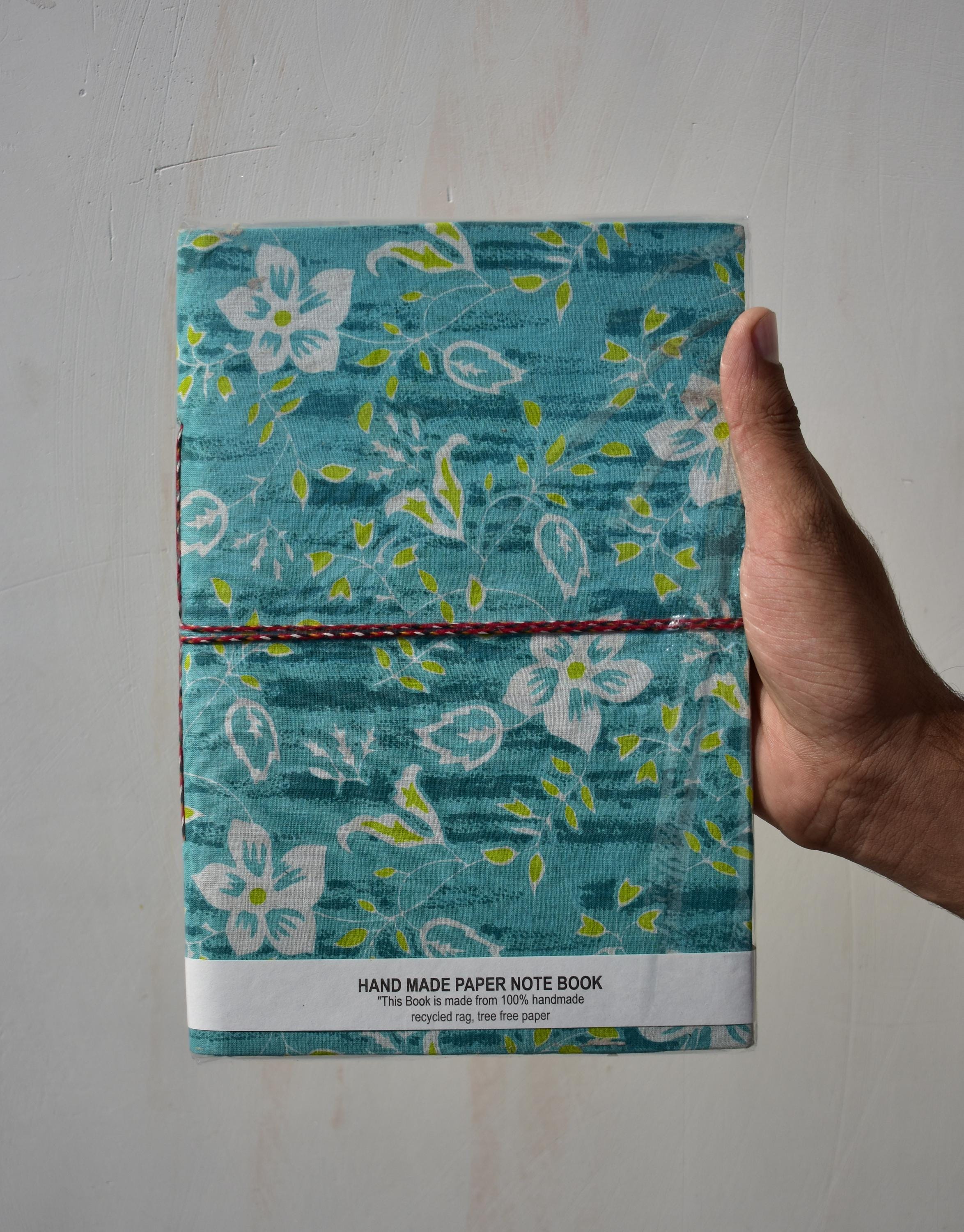 Handmade paper notebooks
