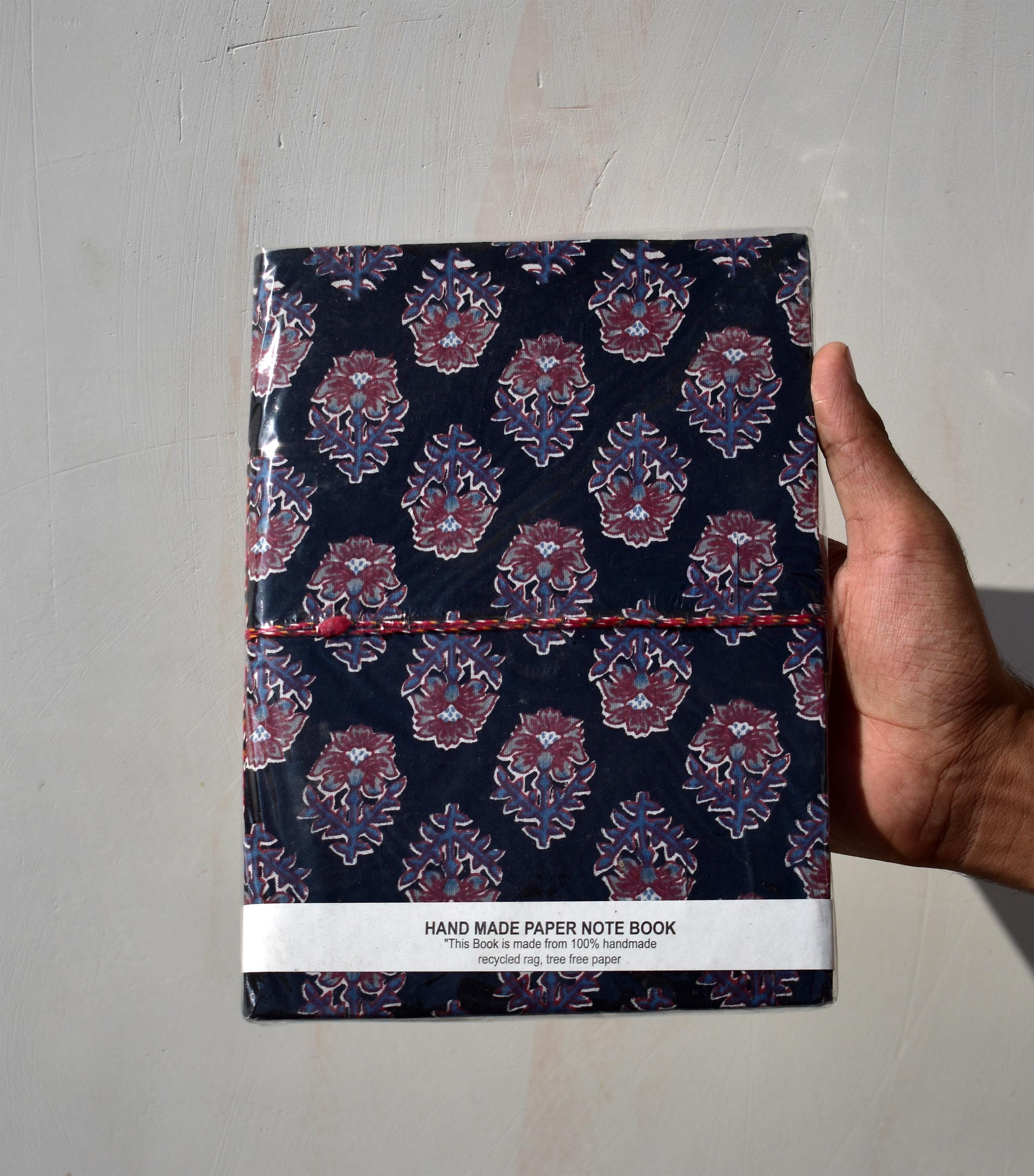 Handmade paper notebooks