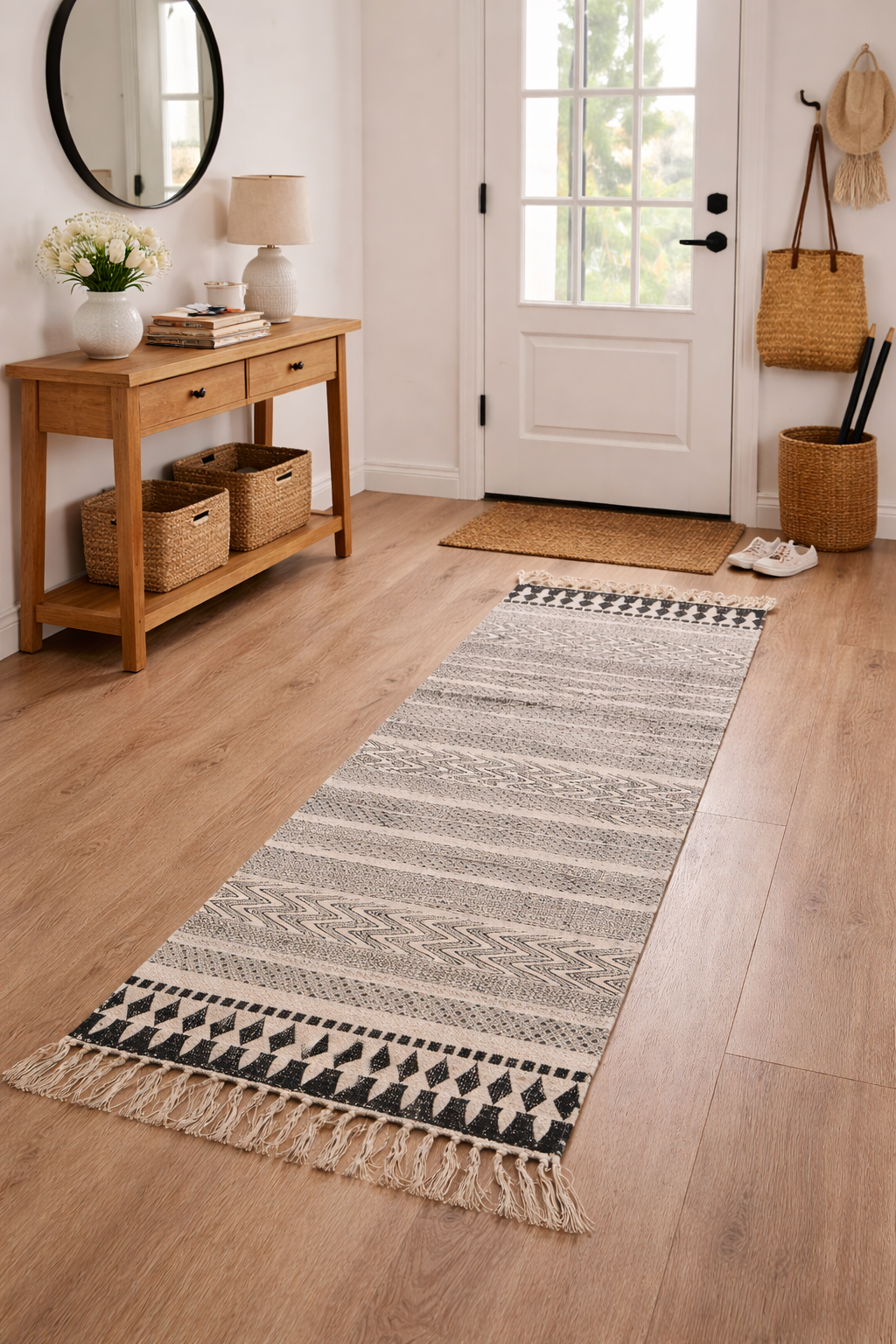 Cotton floor runner