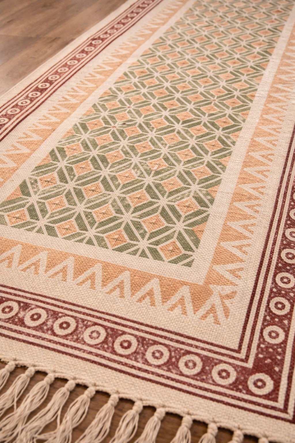 Cotton floor runner